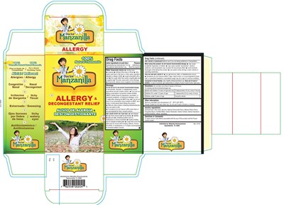 Tmp Qa 0171 4oz Doctor Manzanilla Allergy Decongestant Relief (carton) Rev. 7 Page 1